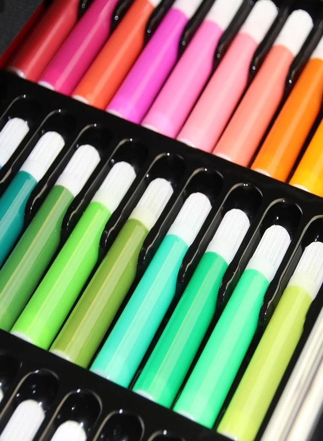 Corslet 145-Piece Art Set for Kids with Unicorn Storage Case | Drawing & Painting Kit with Oil Pastels, Watercolors, Sketch Pens, Color Pencils | Art & Craft Supplies for Girls & Boys (BLUE) - Image 5